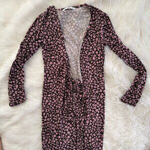 Womans Long Tie Dress